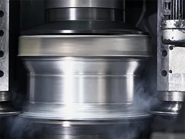 Flow forming process