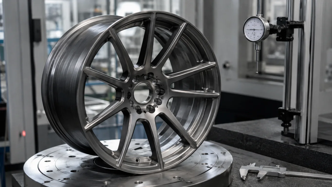 Forged wheel geometry review considers the hub, spokes, rim sections and material distribution together.