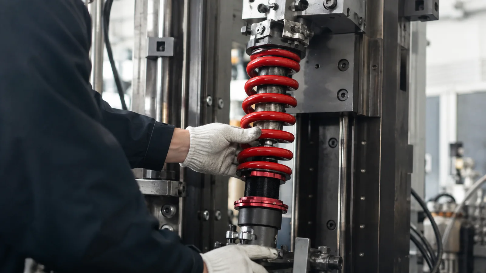 Suspension development connects ride-height control with predictable vehicle response.