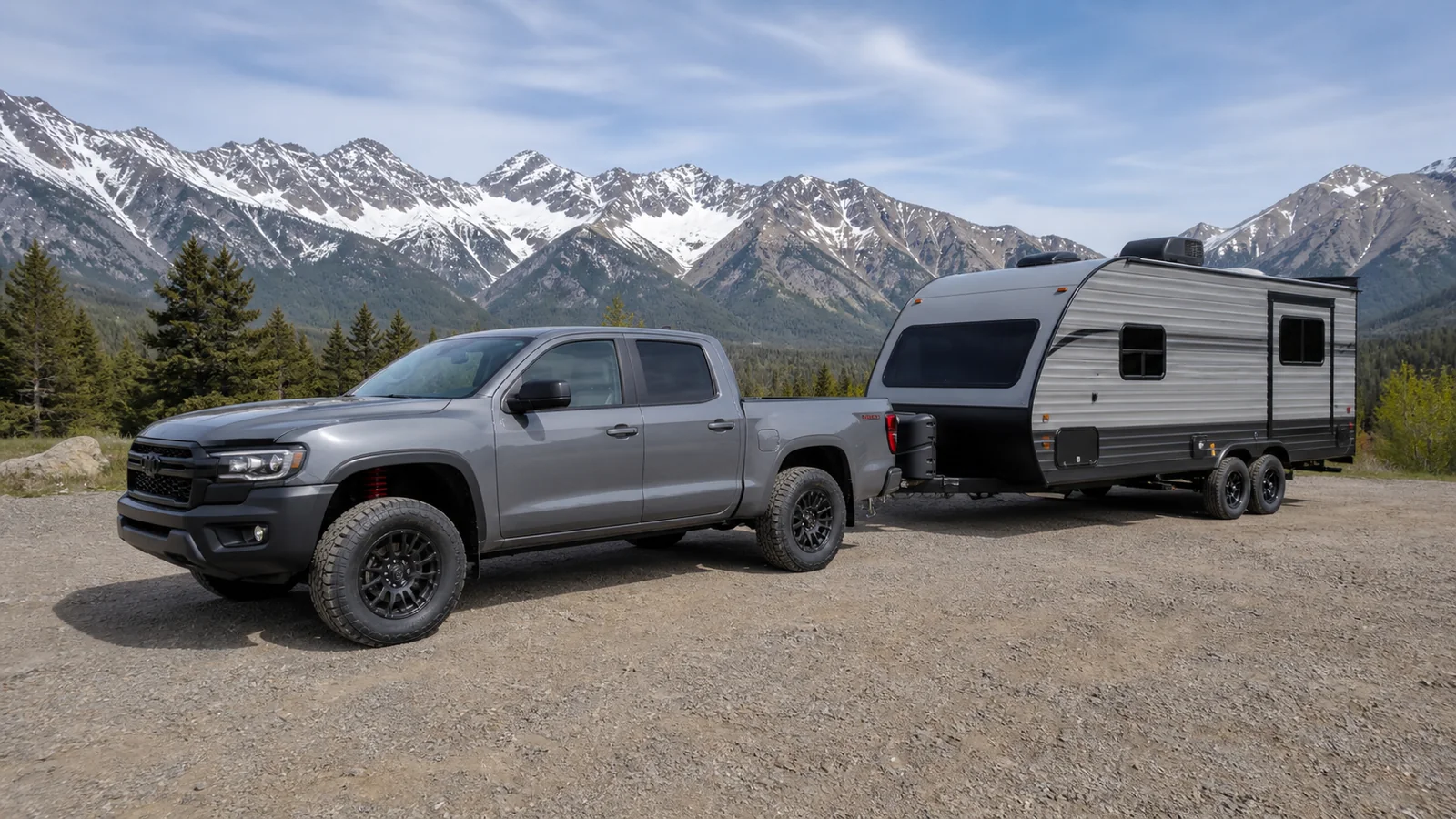 Practical towing use adds real load and ride-control requirements to a pickup build.