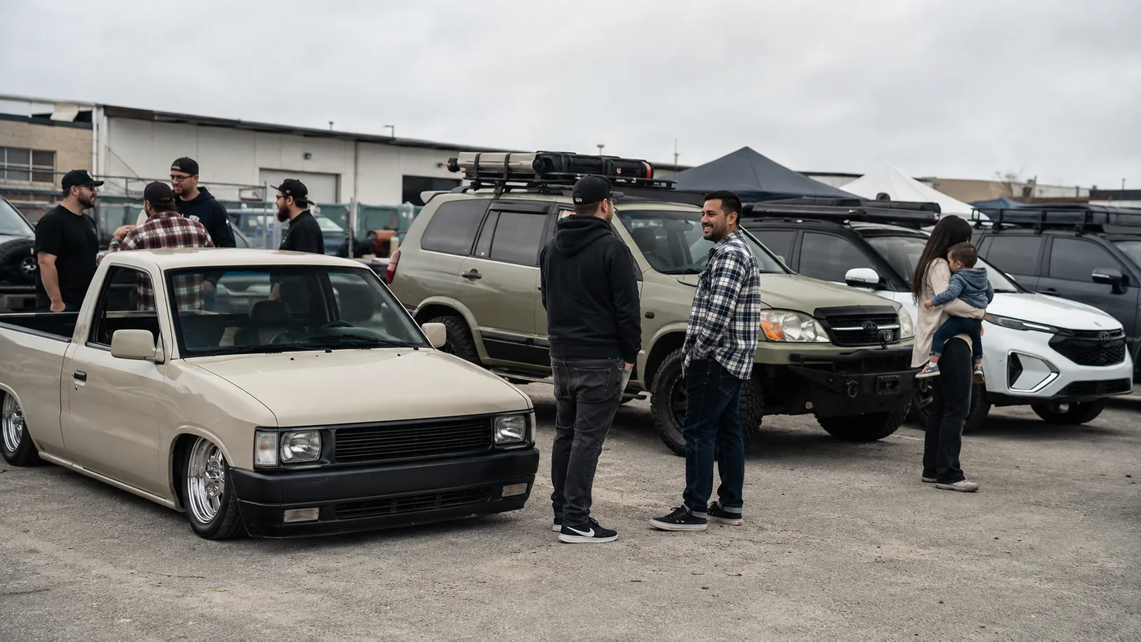 Modern pickup and SUV personalization spans street, recreation and everyday use cases.