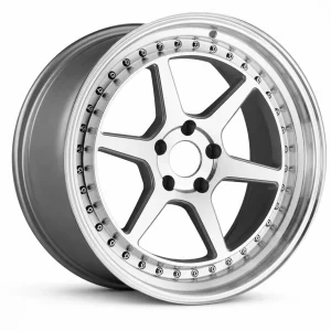 18" Staggered Wheel Set – Silver Machined Face or Bronze